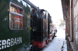 Steam Engine at Fichtelbergbahn